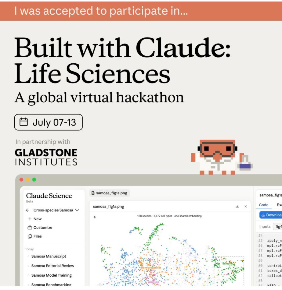 Built with Claude: Life Sciences Hackathon
